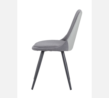 Lot de 2 chaises Cocoon gris clair.