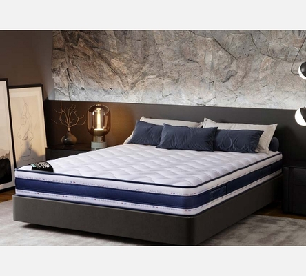 Matelas Memory Blue 140/190cm ép 22cm. Mousse polyuréthane 25kg/m3 + 2cm mémoire