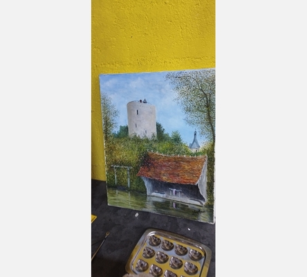 Peinture le lavoir