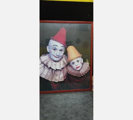 Tableau affiche clown